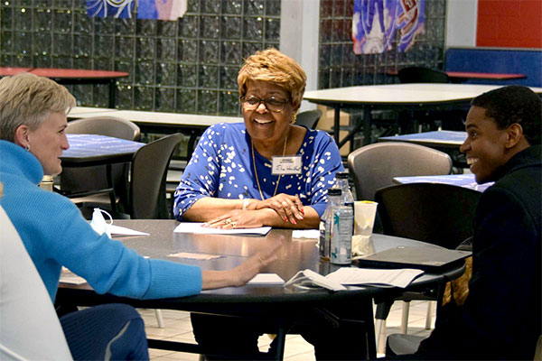 Community Dialogue at Gildersleeve Middle School