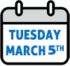 Tuesday, March 7