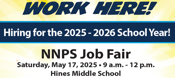 Job Fair, May 17, Hines Middle School