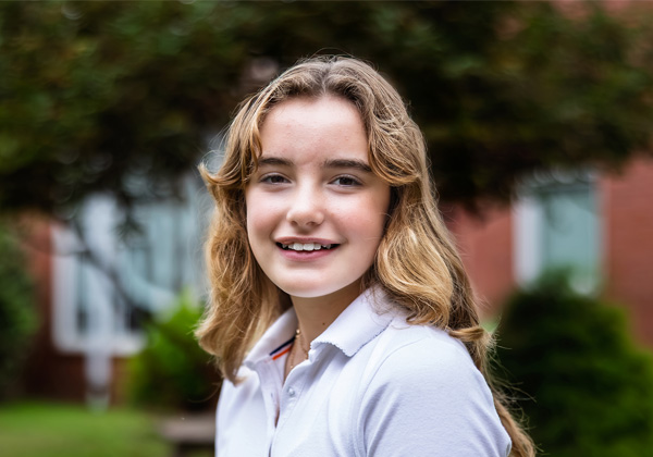 B.T. Washington Middle School 8th Grader Agnes Dutle