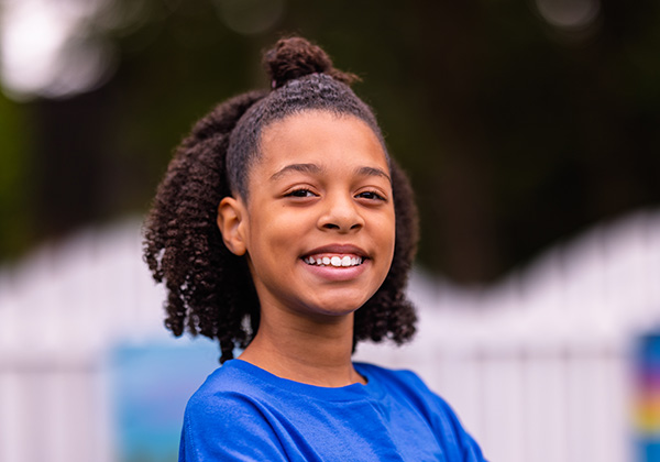 Riverside Elementary School 5th grader Amaris Thompson
