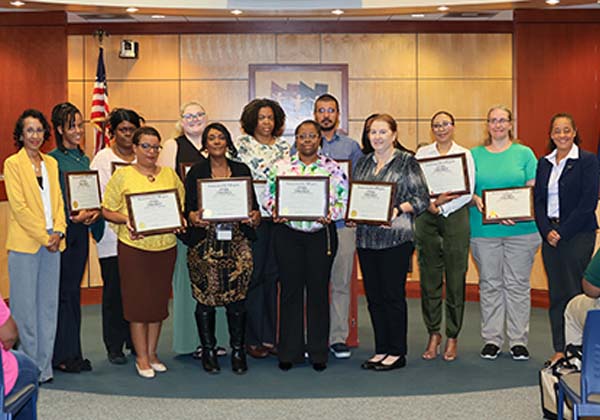 NNPS employees complete Clerical  Apprenticeship Program