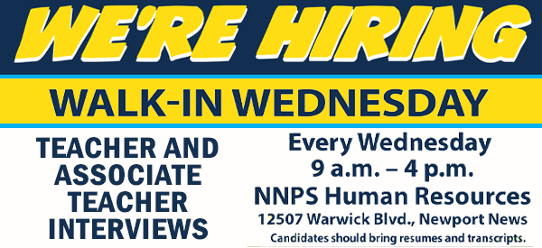 NNPS Walk-in Wednesdays