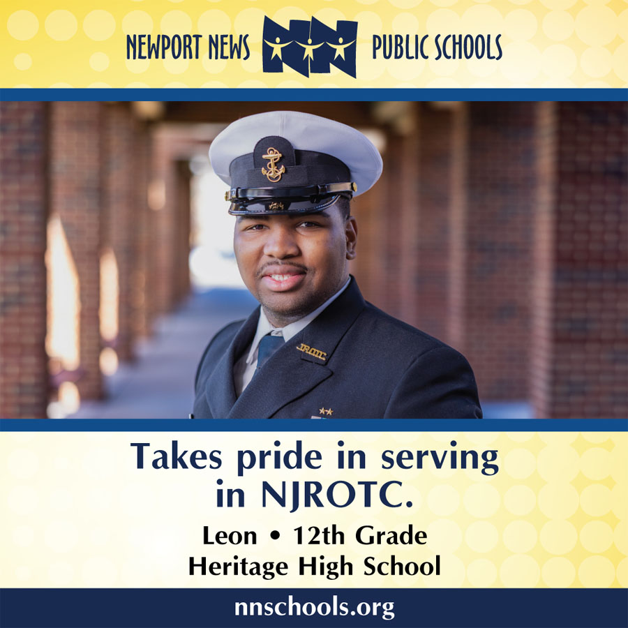 Visit <a href=https://sbo.nn.k12.va.us/spotlight>Student Spotlights</a> on the Newport News Public Schools website.